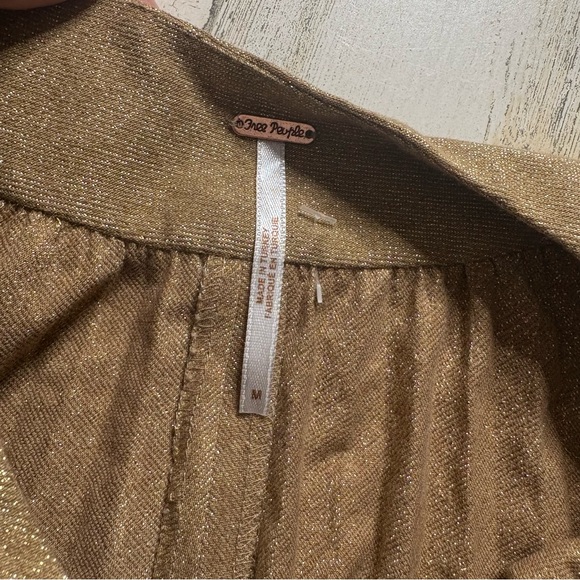 Free People Pleated Love Mini Dress Size Medium - Picture 4 of 8